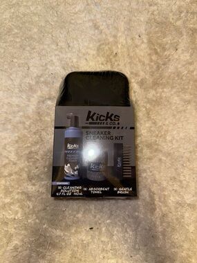 Kicks Sneaker Cleaning Kit - Black/Grey